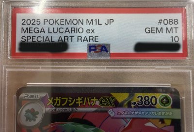 画像1: 【状態A-/PSA10鑑定済】メガフシギバナex　ラベルエラー《SAR》{087/063}[-]