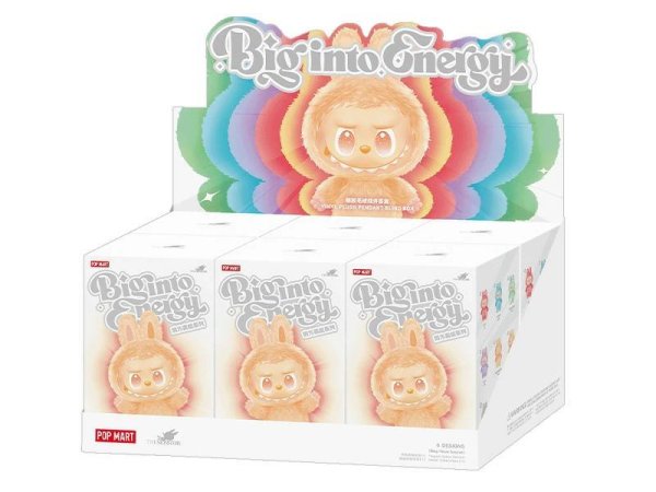 画像1: 【アソート】LABUBU Big into Energy シリーズ ぬいぐるみペンダント《未開封BOX》 (1)