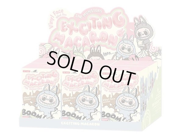 画像1: 【状態A-】【アソート】LABUBU Exciting　Macaron　ぬいぐるみシリーズ《未開封BOX》 (1)