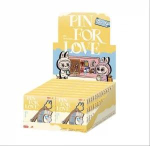 画像1: 【状態A-】【アソート】LABUBU PIN FOR LOVE　アルファベットペンダント（A-M）《未開封BOX》 (1)