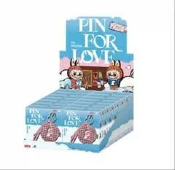 画像1: 【状態A-】【アソート】LABUBU PIN FOR LOVE　アルファベットペンダント（N-Z）《未開封BOX》 (1)