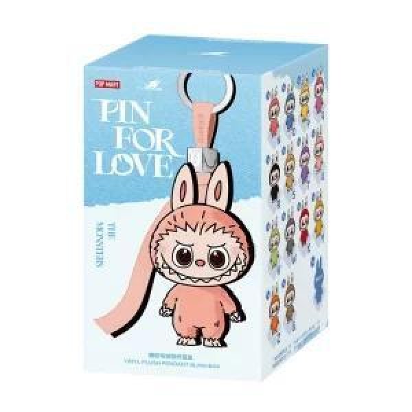 画像1: 【ピース】LABUBU PIN FOR LOVE　ぬいぐるみペンダント（N-Z）《未開封BOX》 (1)