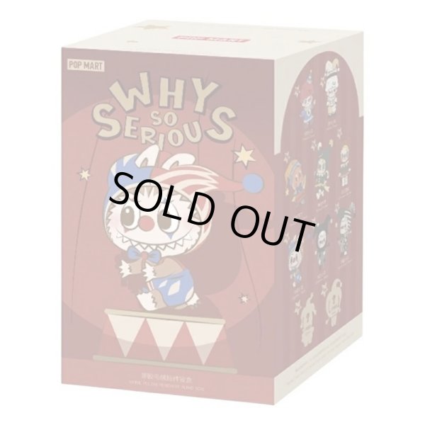 画像1: 【状態A-】LABUBU　Why So Serious Series Vinyl Plush Pendant　ピース《未開封BOX》 (1)