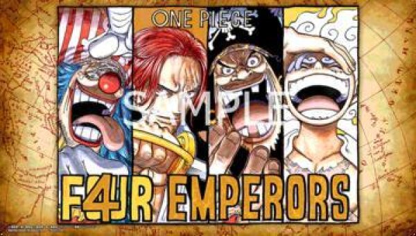 画像1: オフィシャルプレイマット　リミテッドエディションvol.2※新四皇 [リミテッドエディションvol.2] (1)