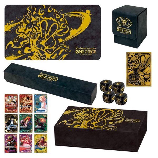 画像1: 【開封済み】ONE PIECE カードゲーム　2nd ANNIVERSARY SET《未開封BOX》 (1)