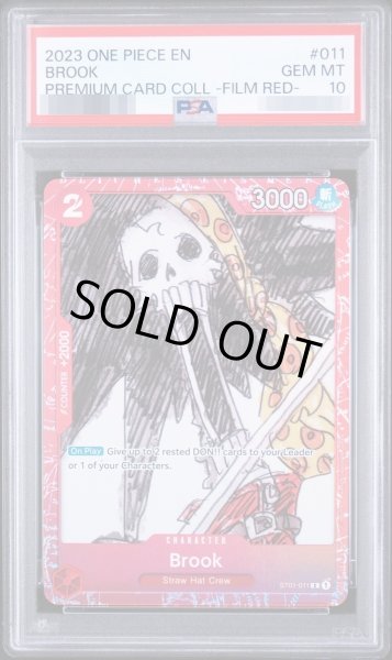画像1: 【PSA10鑑定済】【英語版】ブルック(foil/赤枠/漫画絵)【C】{ST01-011}《-》{ST01-011} (1)