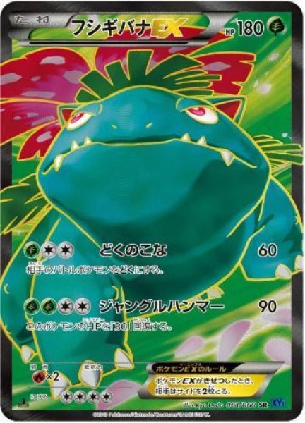 画像1: 【状態B】フシギバナEX《SR》{061/060}[XY1] (1)