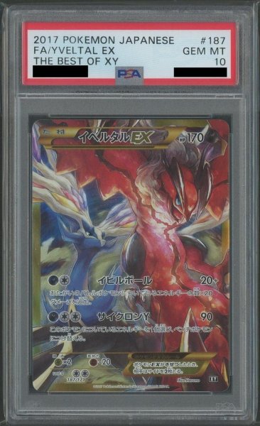 画像1: 【PSA10鑑定済】イベルタルEX(SR仕様)《-》{187/171}[その他] (1)