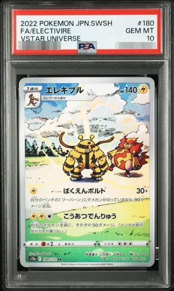 画像1: 【PSA10鑑定済】エレキブル《AR》{180/172}[その他] (1)