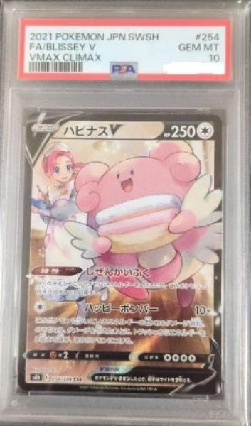 画像1: 【状態A-/PSA10鑑定済】ハピナスV《CSR》{254/184}[その他] (1)