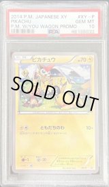 状態A-/PSA10鑑定済】ピカチュウ(ともだちのわ)《P》{XY-P}[その他