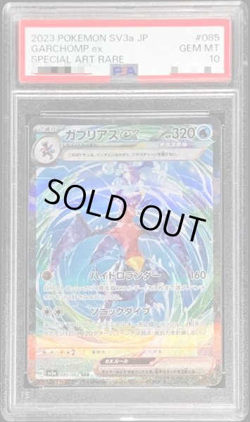 画像1: 【PSA10鑑定済】ガブリアスex【SAR】《-》{085/062}[-] (1)