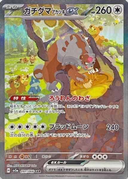 画像1: 【状態A-】ガチグマアカツキex《SAR》{091/066}[-] (1)