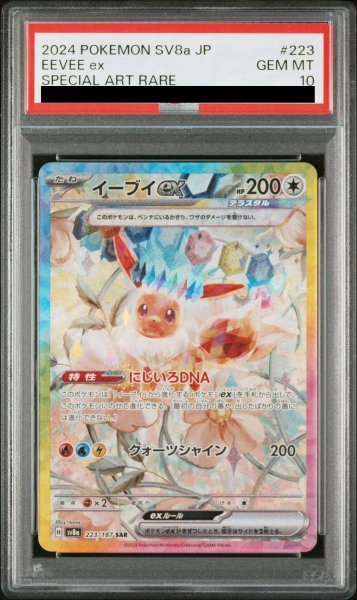 画像1: 【PSA10鑑定済】イーブイex《sar》{223/187}[-] (1)