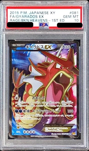 画像1: 【状態A-/PSA10鑑定済】ギャラドスEX《SR》{081/080}[-] (1)
