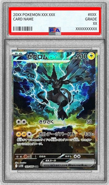 画像1: 【PSA10鑑定済】ゼクロムex《SAR》{169/086}[-] (1)