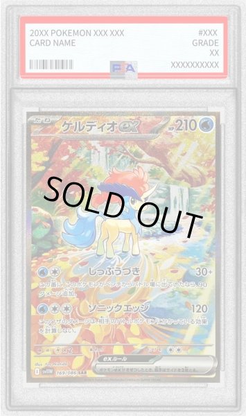 画像1: 【PSA10鑑定済】ケルディオex《SAR》{169/086}[-] (1)