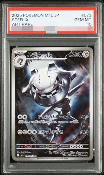 画像1: 【PSA10鑑定済】ハガネール《AR》{073/063}[-] (1)