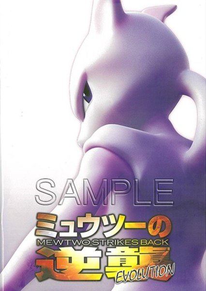 画像1: ミュウツーの逆襲 EVOLUTION パンフレット(カード付) (1)