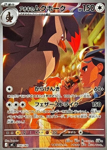 画像1: 【状態A-】アオキのムクホーク(AR仕様)【-】{756/742}《-》{756/742}[-] (1)