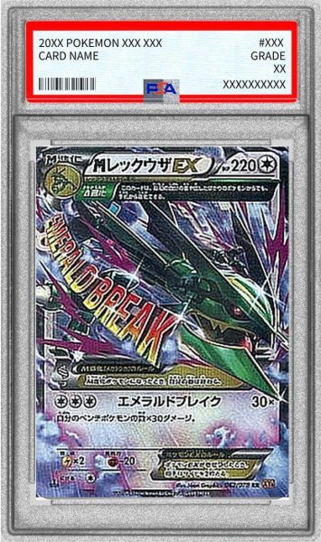 画像1: 【PSA10鑑定済】MレックウザEX《RR》{062/078}[-] (1)