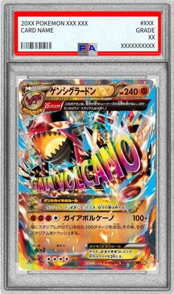 画像1: 【PSA10鑑定済】ゲンシグラードンEX《RR》{040/070}[-] (1)