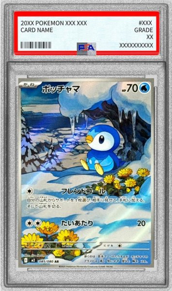 画像1: 【PSA10鑑定済】ポッチャマ《AR》{085/080}[-] (1)