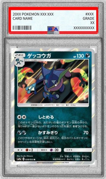 画像1: 【PSA10鑑定済】ゲッコウガ【R】{028/055}《-》{028/055}[-] (1)