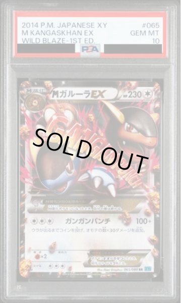 画像1: 【状態A-/PSA10鑑定済】MガルーラEX《RR》{065/080}[-] (1)