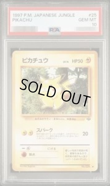 画像1: 【PSA10鑑定済】ピカチュウ LV.14(マークあり)《●》{旧裏}[-] (1)