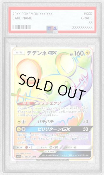 画像1: 【PSA10鑑定済】デデンネGX《HR》{065/055}[-] (1)