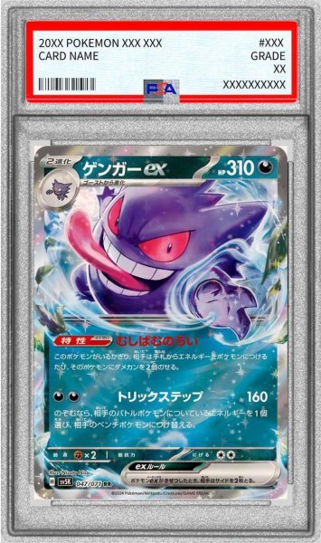 画像1: 【PSA10鑑定済】ゲンガーex《RR》{047/071}[-] (1)