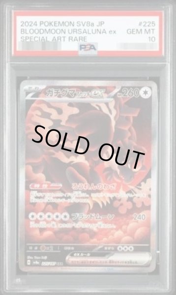 画像1: 【PSA10鑑定済】ガチグマアカツキex《-》{225/187}[-] (1)