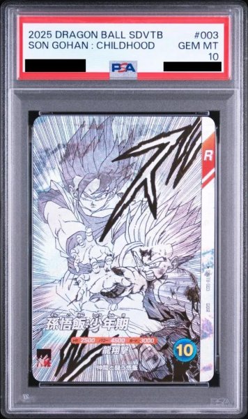 画像1: 【PSA10鑑定済】孫悟飯：少年期  GDR《-》{SDVTB-003} (1)