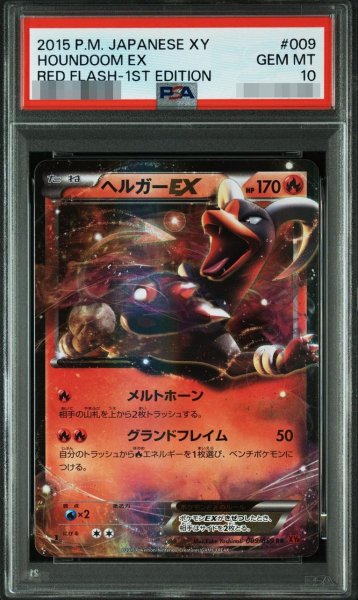 画像1: 【状態A-/PSA10鑑定済】ヘルガーEX《RR》{009/059}[-] (1)