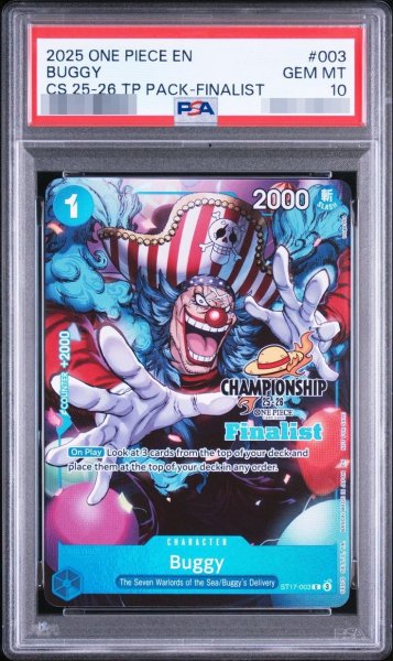 画像1: 【PSA10鑑定済】バギー C [ST17-003]【英語版】(プロモーションカード「チャンピオンシップ 25-26 ファイナリストカードセット1」)《-》{ST17-003} (1)