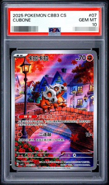 画像1: 【状態A-/PSA10鑑定済】カラカラ《-》{0407/07}[-] (1)