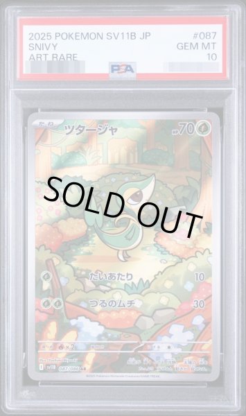 画像1: 【PSA10鑑定済】ツタージャ【AR】{087/086}《-》{087/086}[-] (1)