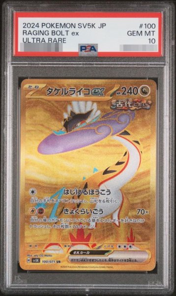 画像1: 【PSA10鑑定済】タケルライコ《-》{100/071}[-] (1)