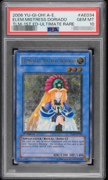 画像1: 【PSA10鑑定済】精霊術師ドリアード(旧アジア 1stEdition)《旧レリーフ》{TLM-AE034} (1)