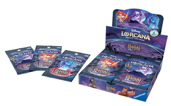 画像1: ディズニー・ロルカナ・TCG 日本語版ブースターパック 逆襲のアースラ《未開封BOX》 (1)