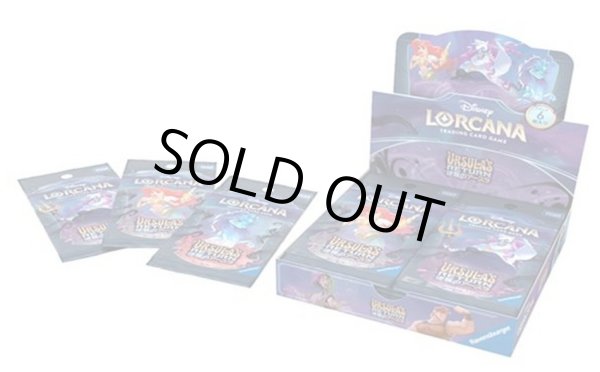 画像1: ディズニー・ロルカナ・TCG 日本語版ブースターパック 逆襲のアースラ《未開封BOX》 (1)